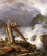 Frederic Edwin Church Storm in the Mountains china oil painting reproduction